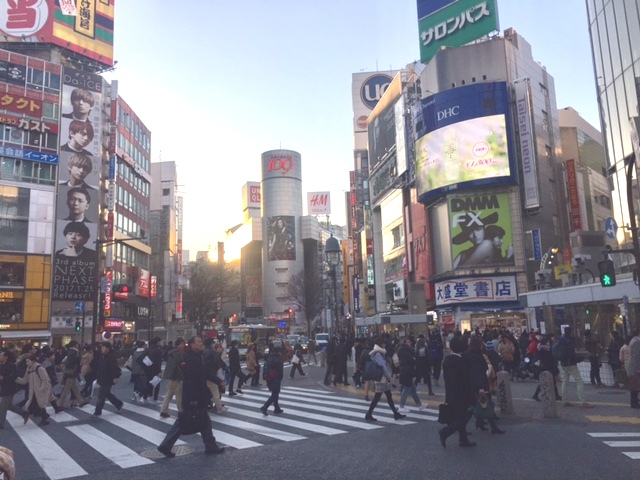 昨日は、渋谷にてテンションMAXです～。